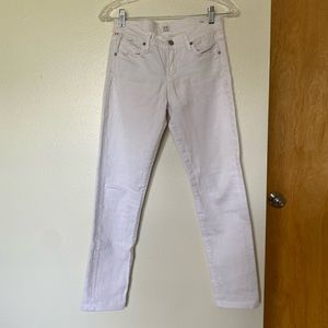 Citizens of Humanity White Skinny Jeans